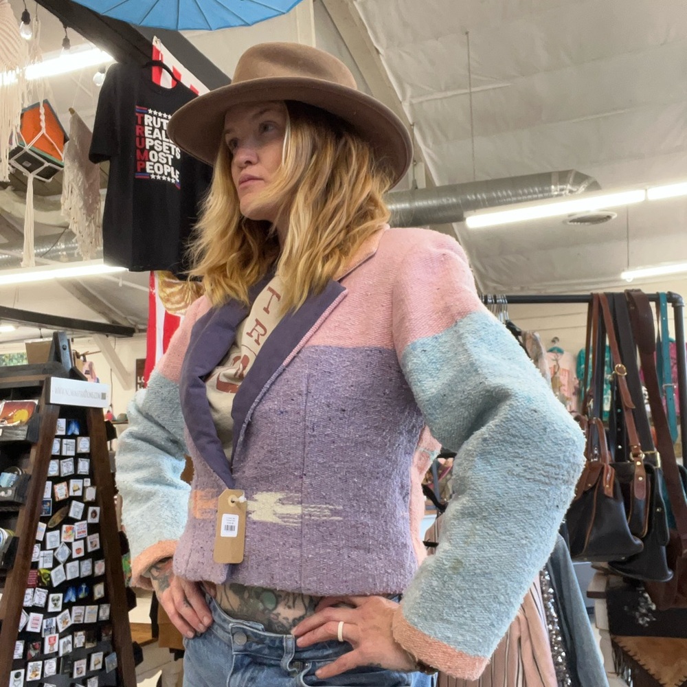Desert Sky Clothing Arizona Shacket cropped jacket vintage coat crop